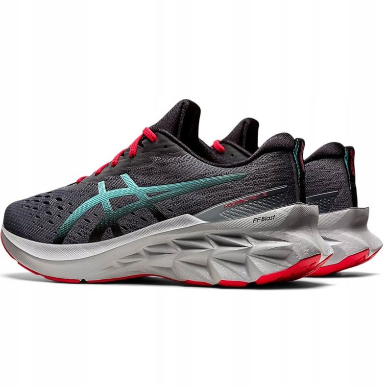 Asics Novablast 2 M 1011B192 020 chaussures de course gris 2