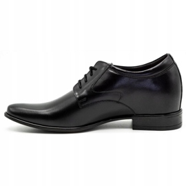 Olivier Visiter les chaussures pour hommes P11 en augmentation le noir 1