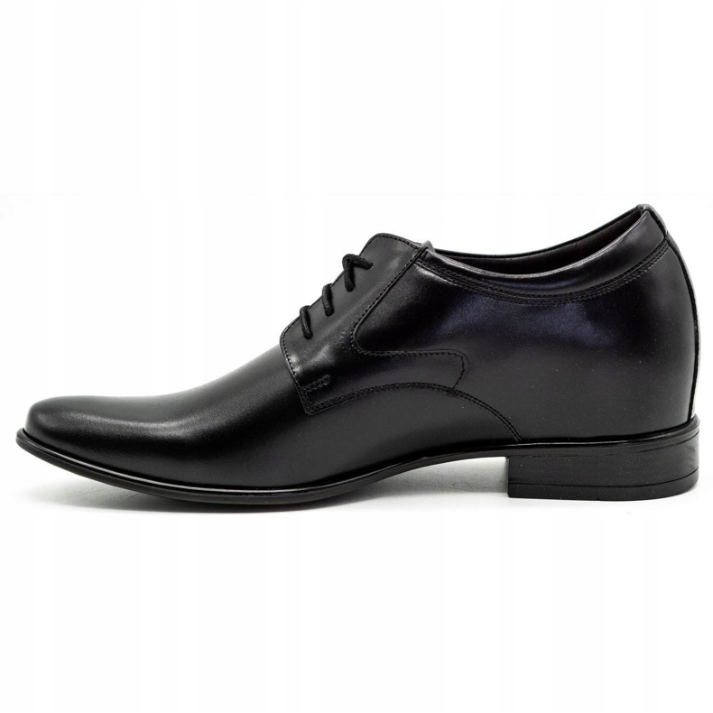 Olivier Visiter les chaussures pour hommes P11 en augmentation noir 1