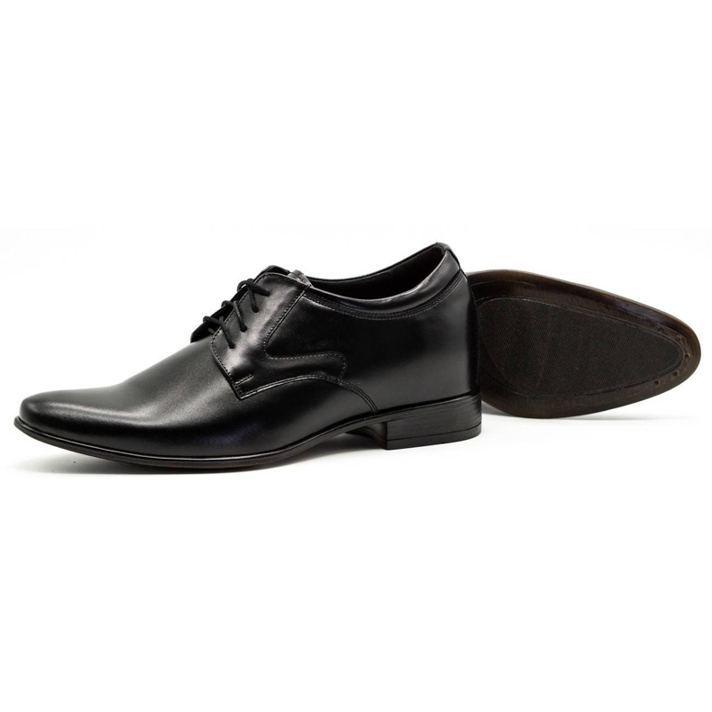 Olivier Visiter les chaussures pour hommes P11 en augmentation le noir 3