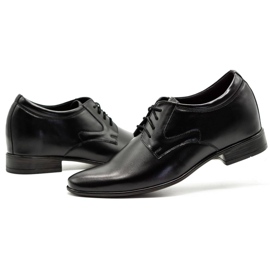 Olivier Visiter les chaussures pour hommes P11 en augmentation noir 4