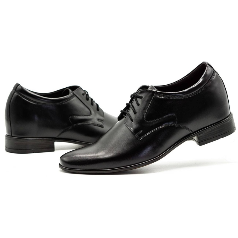 Olivier Visiter les chaussures pour hommes P11 en augmentation noir 4