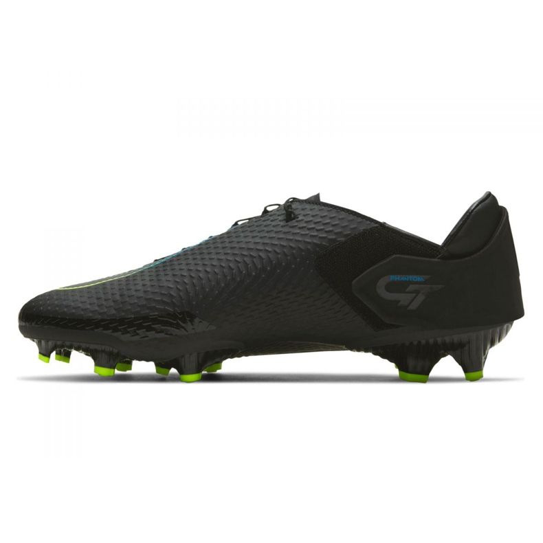 Nike Phantom Gt Academy Flyease Mg M DA2835-090 chaussures de football blanche le noir 1