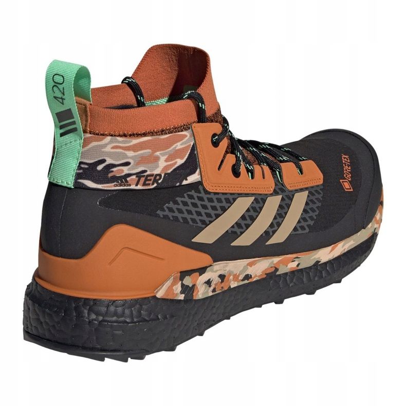 Chaussures Adidas Terrex Free Hiker Gtx M FV6791 brun noir 2