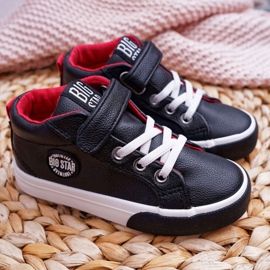 Chaussures Enfant Baskets Big Star Noir EE374001 le noir 1 Chaussures Enfant Baskets Big Star Noir EE374001 le noir 1