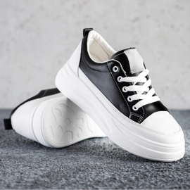 SHELOVET Baskets mode sur la plate-forme noir 1