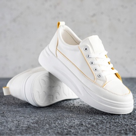 SHELOVET Baskets mode sur la plate-forme blanche 1