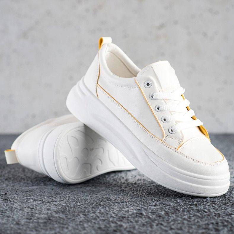 SHELOVET Baskets mode sur la plate-forme blanche 1