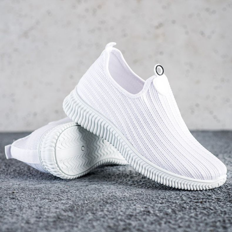 SHELOVET Chaussures de sport textiles blanc 1