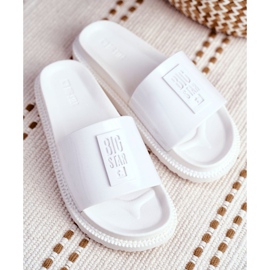 Chaussons Big Star pour femmes sur la plate-forme Blanc FF274812 blanche 4 Chaussons Big Star pour femmes sur la plate-forme Blanc FF274812 blanche 4