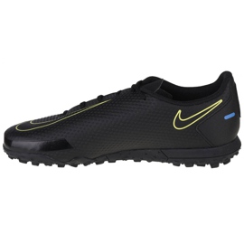 Nike Phantom Gt Club Tf M CK8469-090 chaussures de football noir 1