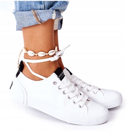Baskets classiques pour femmes blanches My Promise 9