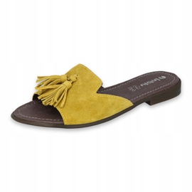 Inblu pantoufles chaussures pour femmes 158D149 vert 1