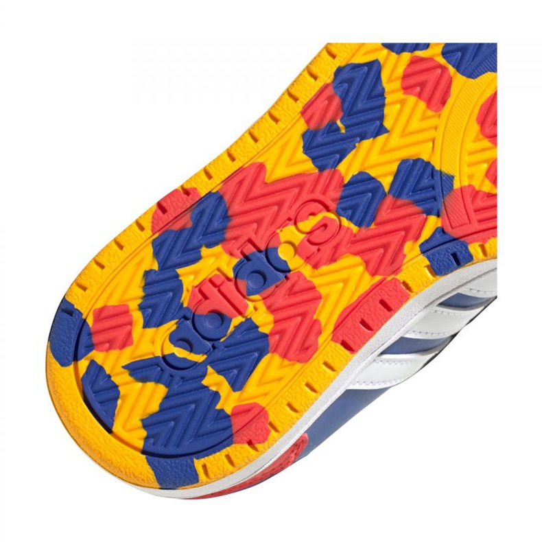 Chaussures Adidas Hoops 2.0 C Jr FY9443 noir bleu 2
