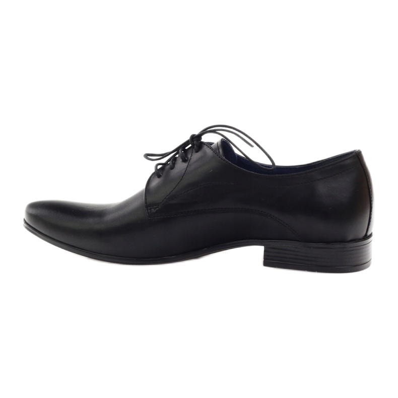 Nikopol Chaussures en cuir masculin 1597 noir 2