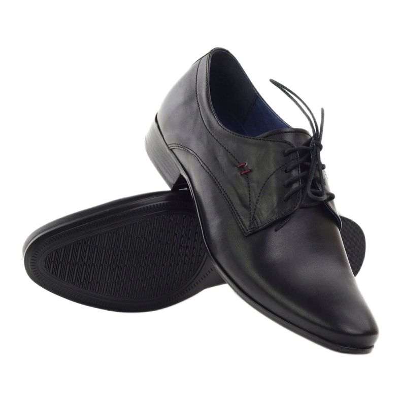 Nikopol Chaussures en cuir masculin 1597 noir le noir 3 Nikopol Chaussures en cuir masculin 1597 noir le noir 3