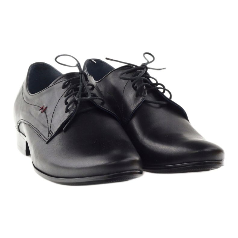 Nikopol Chaussures en cuir masculin 1597 noir le noir 4 Nikopol Chaussures en cuir masculin 1597 noir le noir 4