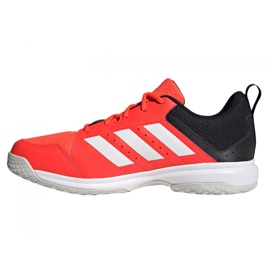 Chaussures Adidas Ligra 7 M FZ4657 noir rouge 1