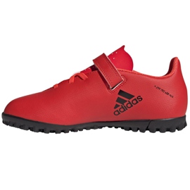Chaussures de foot Adidas X Speedflow.4 H&amp;L Tf Jr FY6874 multicolore rouge 1