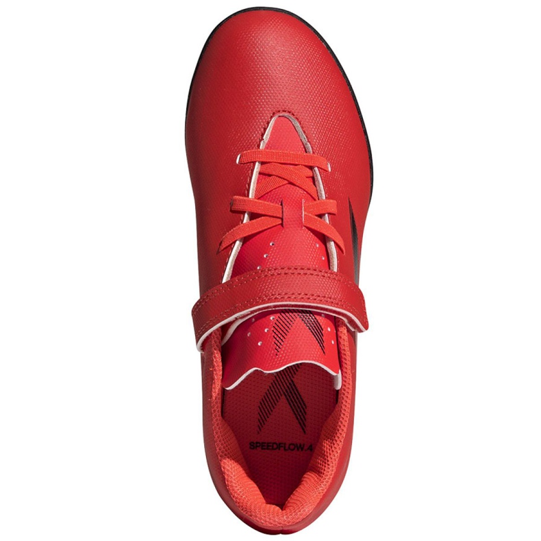 Chaussures de foot Adidas X Speedflow.4 H&amp;L Tf Jr FY6874 multicolore rouge 2