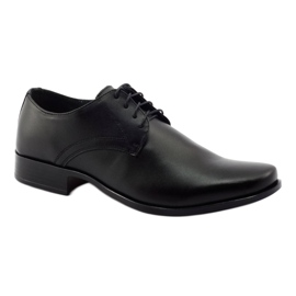 ABIS Chaussures habillées pour hommes 083 noir le noir 1