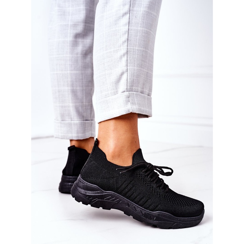 PS1 Chaussures de sport femme Sneakers Black Ruler le noir 2