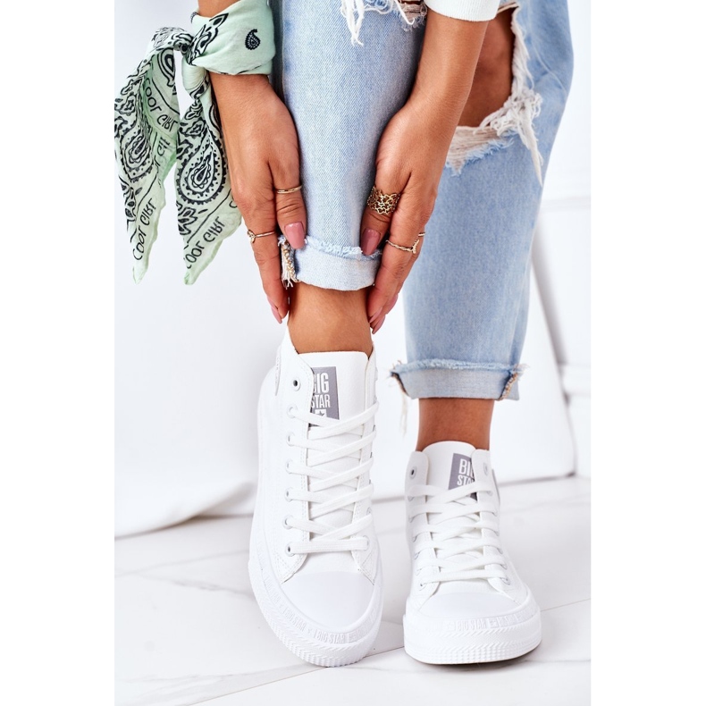Baskets Montantes Femme Big Star GG274016 Blanc 1