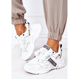 Chaussures de sport pour femmes Sneakers Big Star GG274213 Blanc-Gris blanche 1