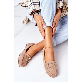 PS1 Mocassins en daim marron clair pour femmes Downtown brun 7