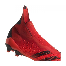 Chaussures de foot Adidas Predator Freak + Ag M FY8427 rouge rouge 2