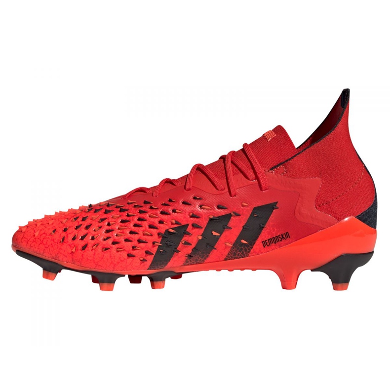 Chaussures de foot Adidas Predator Freak.1 Ag M FY6253 rouge rouge 1
