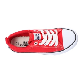 American Club Baskets nouées American LH23 rouges ['rouge'] 2