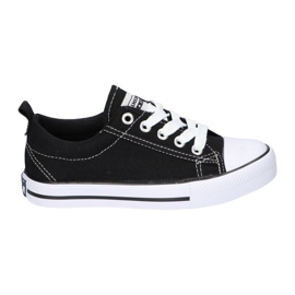 American Club Baskets noires American LH20 noires blanc 3