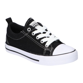 American Club Baskets noires American LH20 noires blanc 2