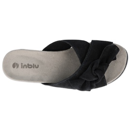 Inblu pantoufles chaussures pour femmes 158D156 bleu marine 3