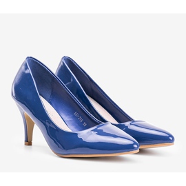 Escarpins bleus sur talon aiguille Faith 1 Escarpins bleus sur talon aiguille Faith 1