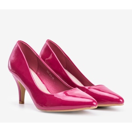 Escarpins rose foncé sur talon aiguille Faith 1 Escarpins rose foncé sur talon aiguille Faith 1