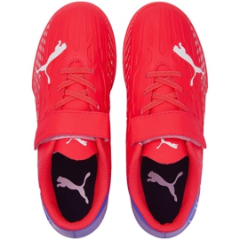 Chaussures de foot Puma Ultra 4.3 It V Jr 106592 01 rouge rouge 1