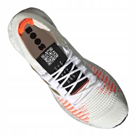 Chaussures Adidas PulseBOOST Hd M EE9564 blanc orange 4