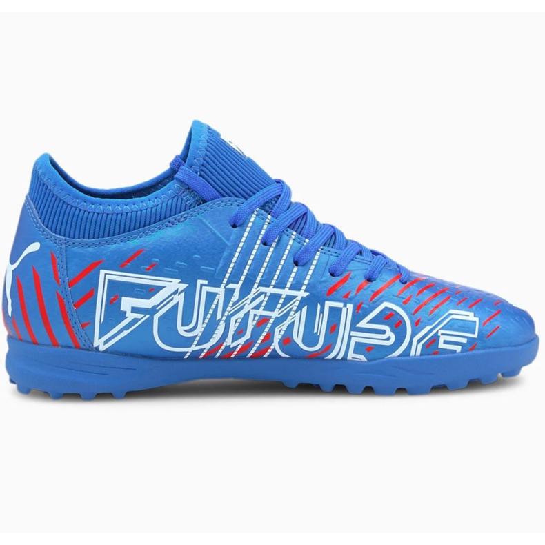 Chaussures de foot Puma Future Z 4.2 Tt Jr 106509 01 orange, bleu bleu 2