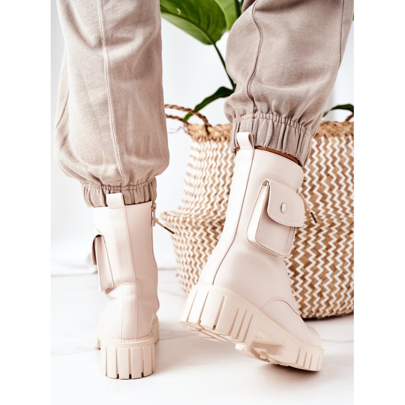 PS1 Ouvriers Isolés Avec Poche Beige Awesome 1