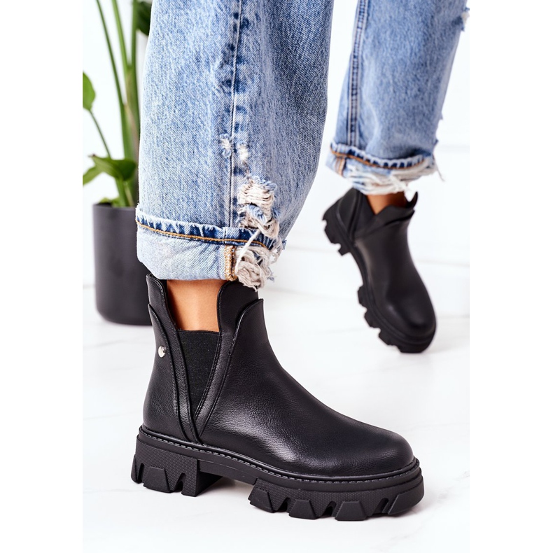 PS1 Bottes chaudes Bottes Jodhpur noires Hashtag le noir 2 PS1 Bottes chaudes Bottes Jodhpur noires Hashtag le noir 2