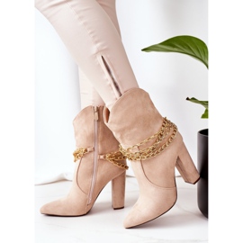 PS1 Bottes chaudes sur un poteau Beige Bonne Impression 1 PS1 Bottes chaudes sur un poteau Beige Bonne Impression 1