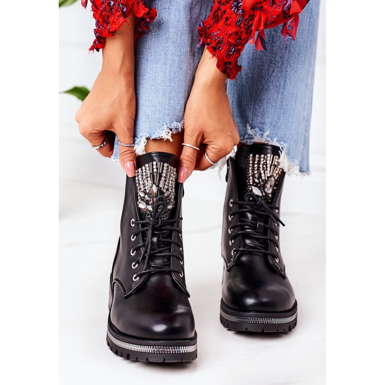 PS1 Travailleurs chaleureux avec Zircons Black Attention le noir 2