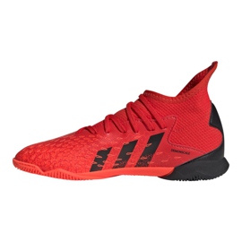 Chaussures de foot Adidas Predator Freak.3 In Jr FY6288 rouge oranges et rouges 1 Chaussures de foot Adidas Predator Freak.3 In Jr FY6288 rouge oranges et rouges 1