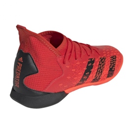 Chaussures de foot Adidas Predator Freak.3 In Jr FY6288 rouge oranges et rouges 2 Chaussures de foot Adidas Predator Freak.3 In Jr FY6288 rouge oranges et rouges 2
