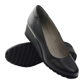 Escarpins compensés Edeo 2354 noir 3