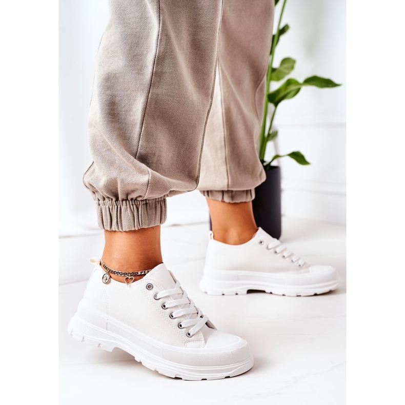 Baskets Femme Blanches Travel Time 2