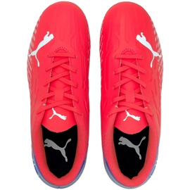 Chaussures de foot Puma Ultra 4.3 Fg Ag Jr 106538 01 rouge rouge 2