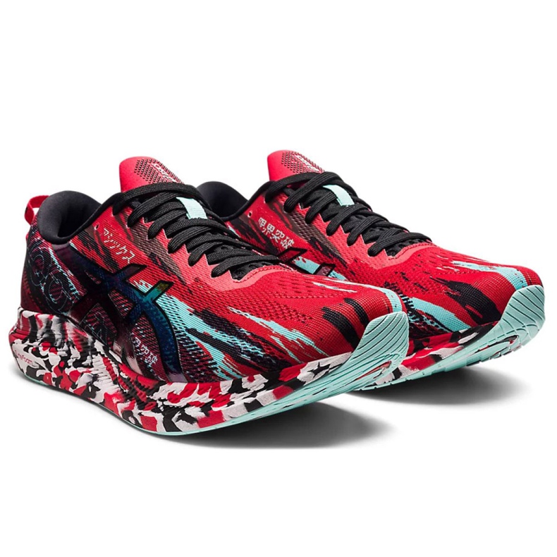 Asics Noosa Tri 13 M 1011B021 601 chaussures de course rouge multicolore 1